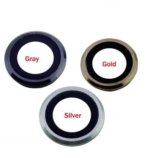 Replacement Back Camera Lens & Frame iPhone 6 6S Silver