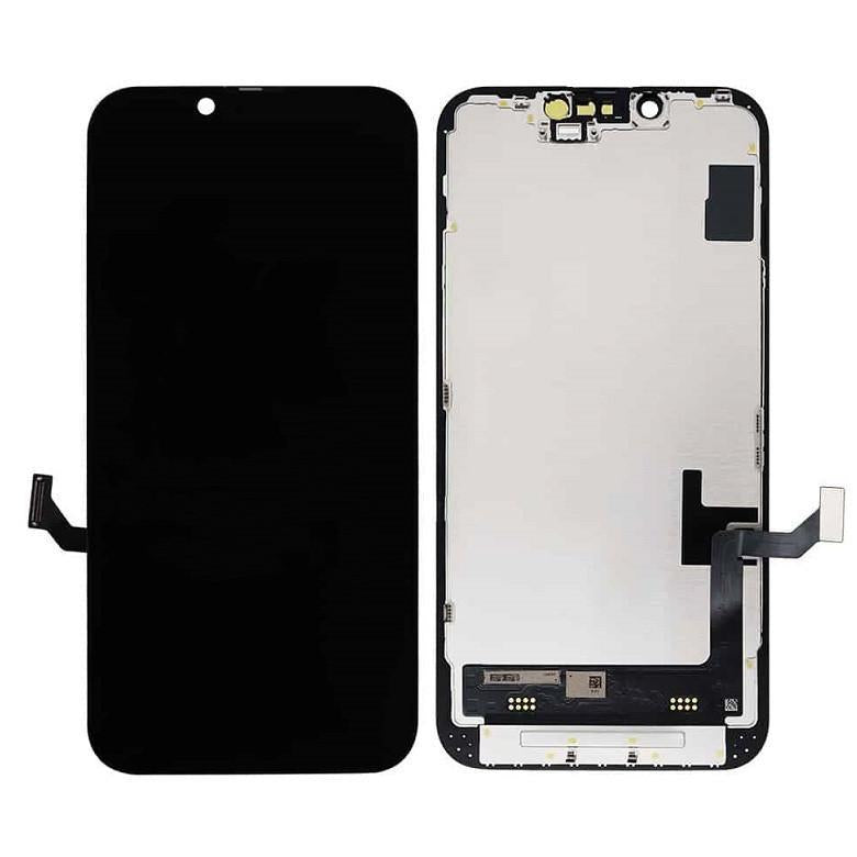 Replacement Lcd Screen For iPhone 14 Black Soft Oled