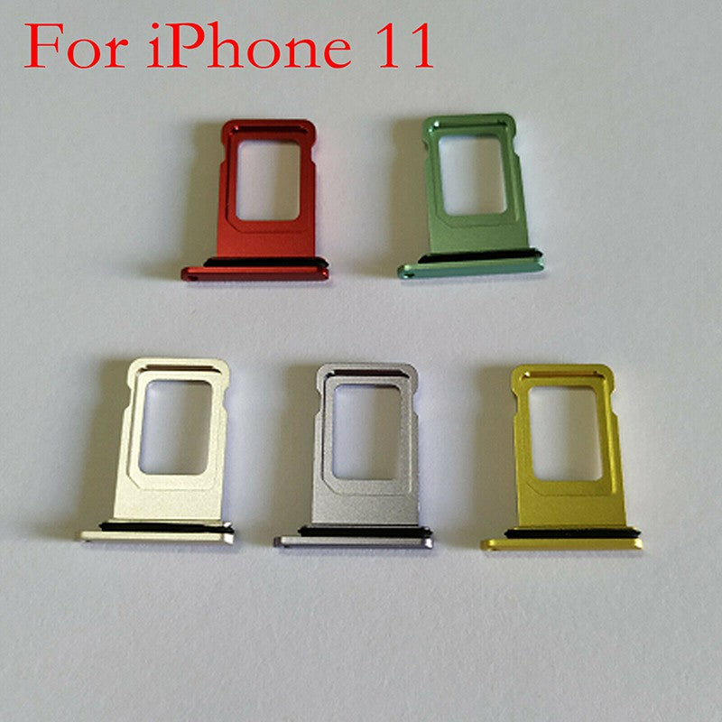 Replacement Sim Card Tray For iPhone 11 Silver