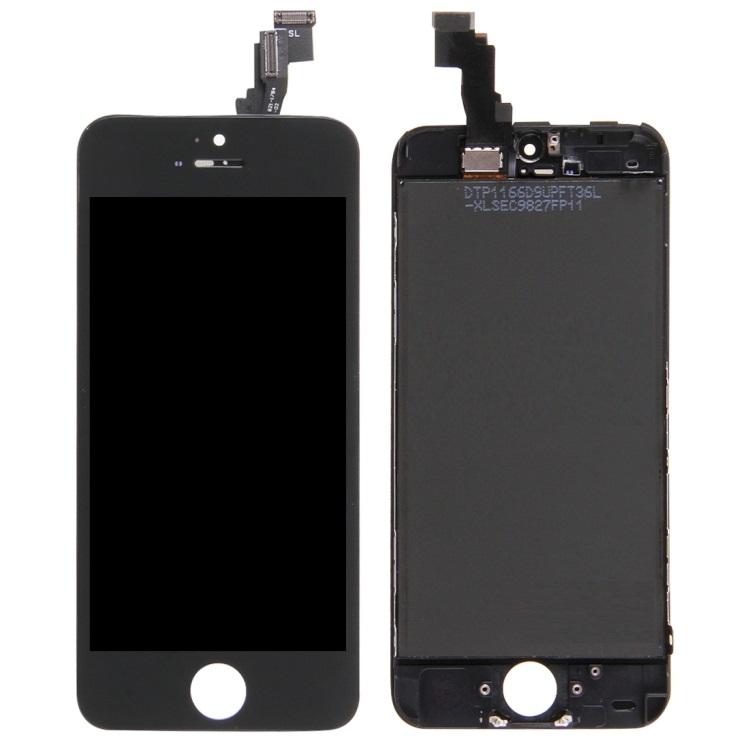 Replacement Lcd and Screen for iPhone 5C Black AAA Quality