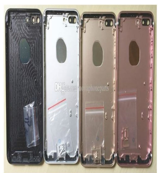 No Logo Battery Back Housing For iPhone 7 Plus 5.5" Silver