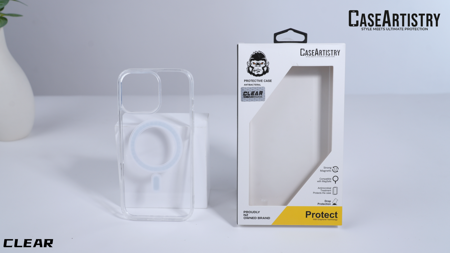 Case Artistry Mag Armor Clear Case For Samsung Galaxy S26 - Strong Magnet