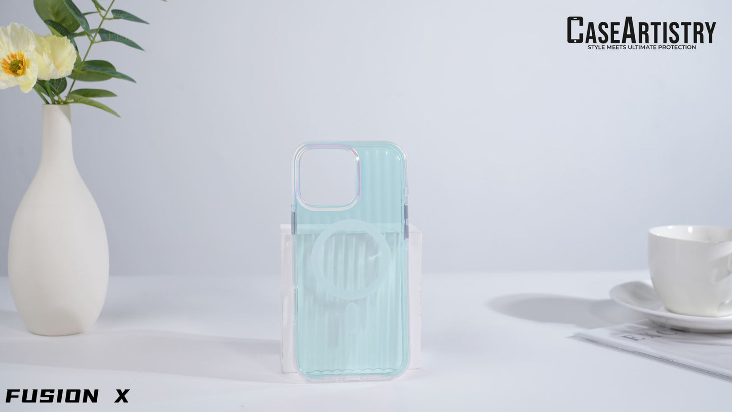 Case Artistry Corrugated Pattern Mag Armor Fusion X iPhone 13 Pro Max