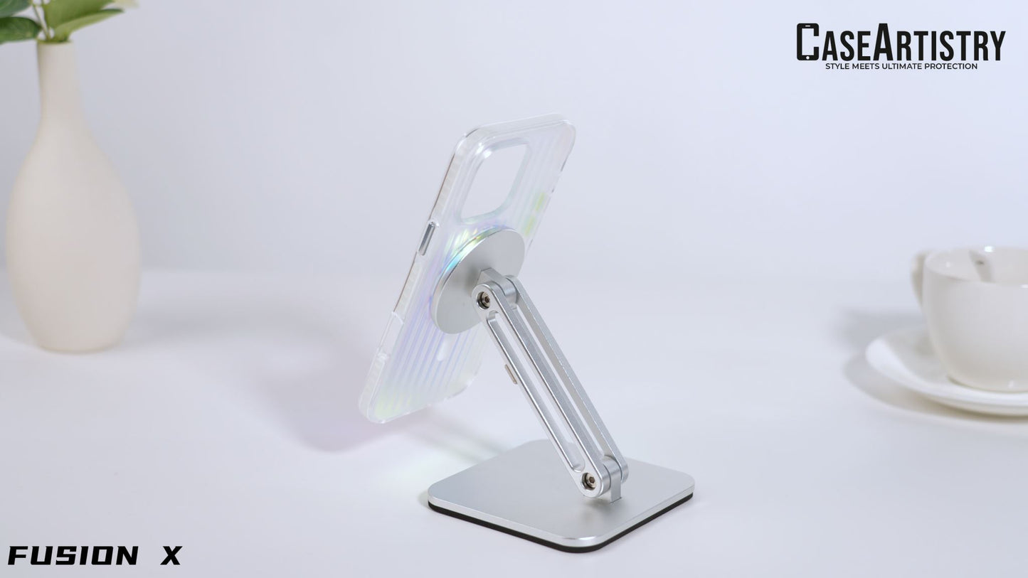 Case Artistry Corrugated Pattern Mag Armor Fusion X iPhone 15