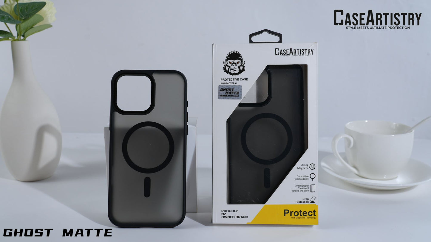 Case Artistry Mag Shield Ghost Matte Case For iPhone 14 Pro Max