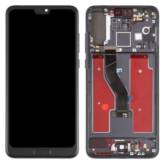 Replacement Lcd Screen Assembly With Frame Huawei P20 Pro Black Oled