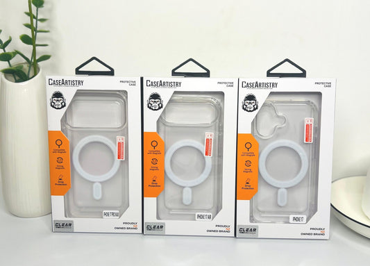 Case Artistry Mag Armor Clear Case For iPhone 17 Pro - Strong Magnet