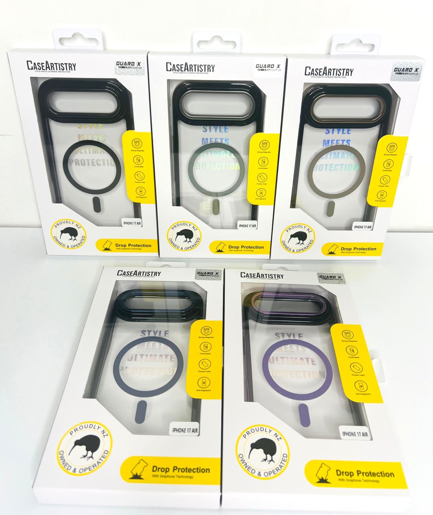Case Artistry Mag Shield GuardX Case For iPhone 17 Air