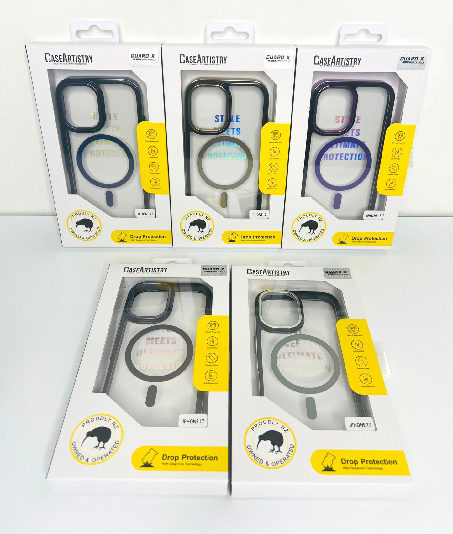 Case Artistry Mag Shield GuardX Case For iPhone 17 Air