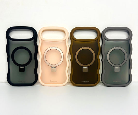 Case Artistry Magnetic Stand Grip Case For iPhone 17