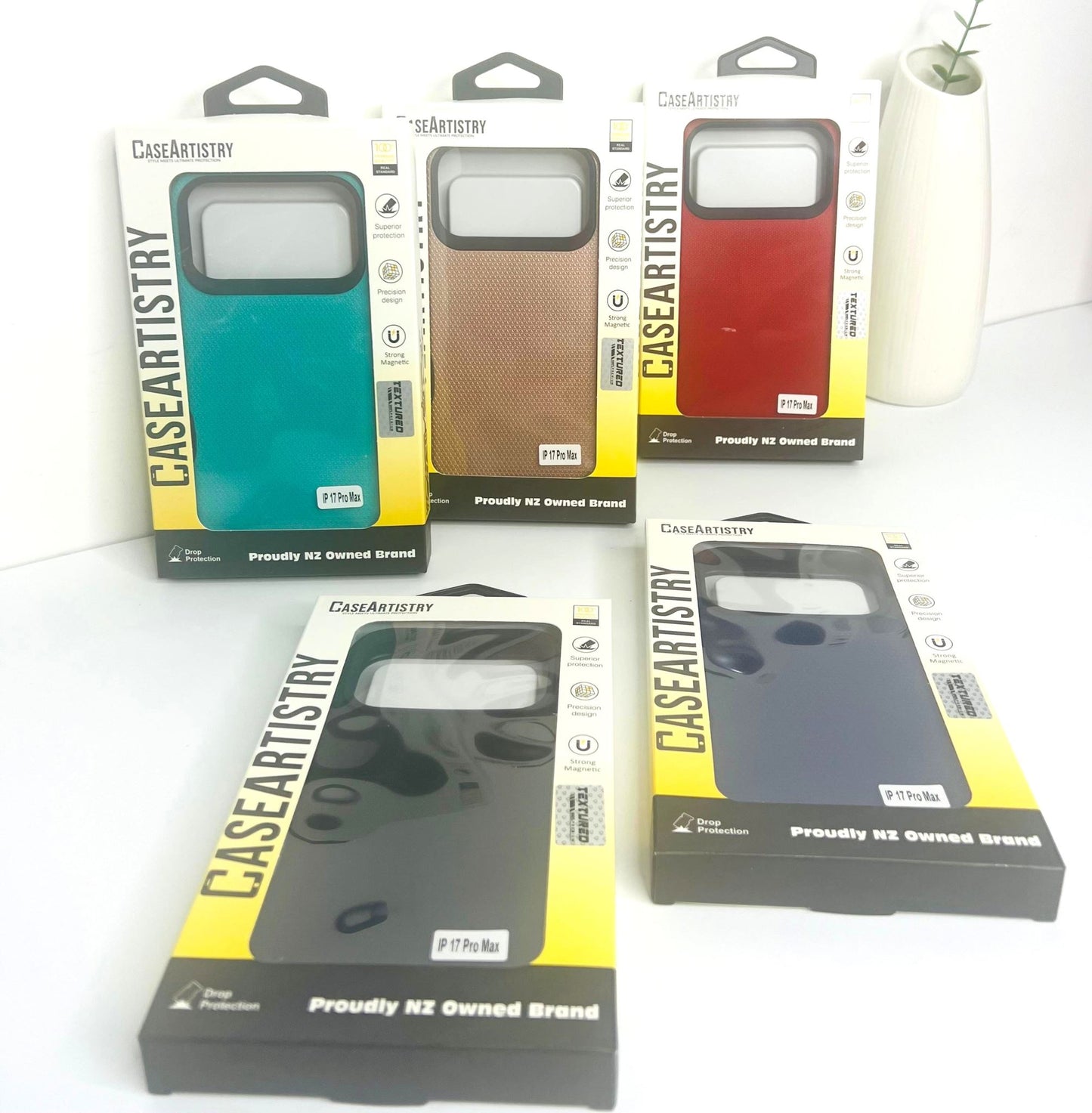 Case Artistry Tough Armor Textured Magsafe Triangle Case For iPhone 17