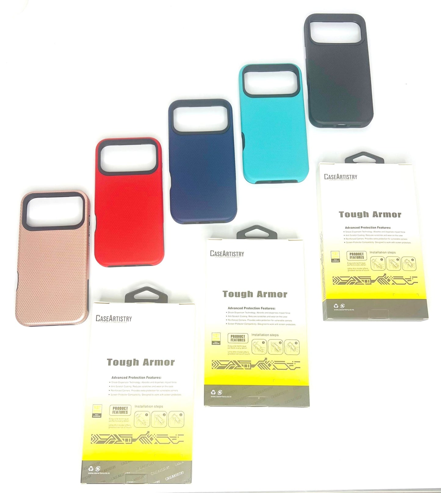 Case Artistry Tough Armor Textured Magsafe Triangle Case For iPhone 17