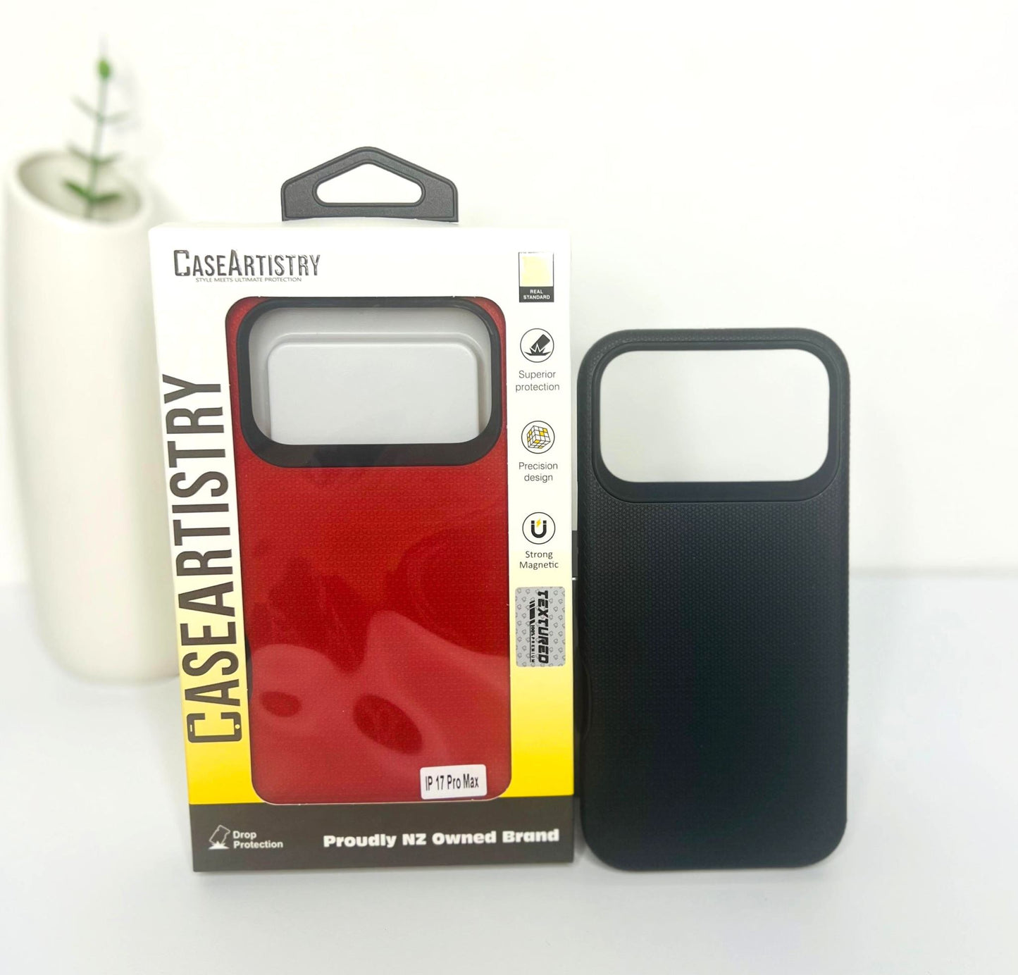 Case Artistry Tough Armor Textured Magsafe Triangle Case For iPhone 17