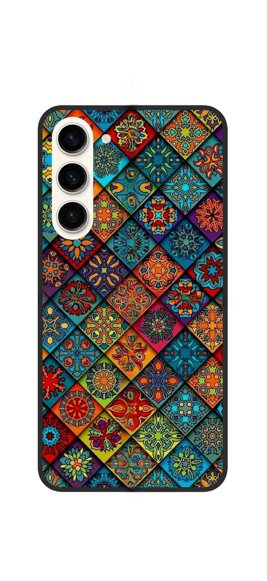 Colorful Patterned Printed Snap Case For Samsung Galaxy S22 Plus - POD