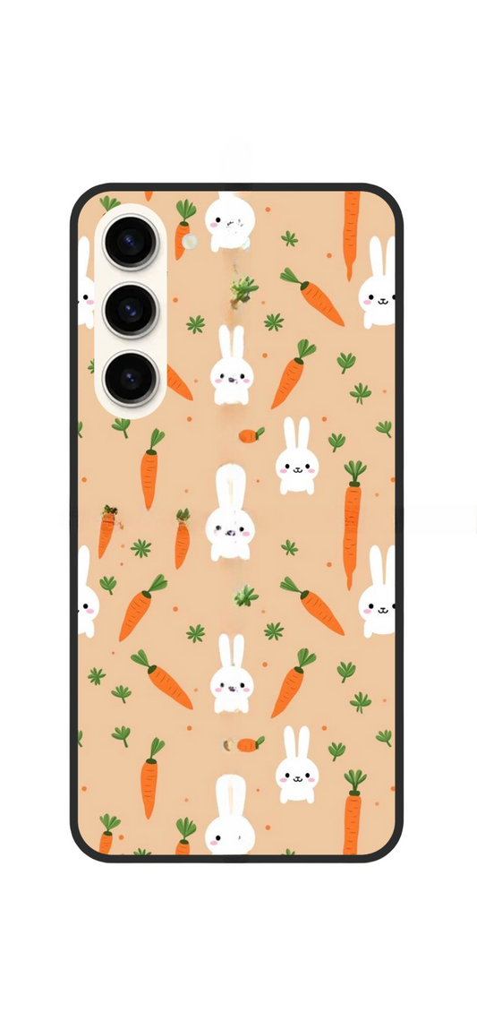 Bunny & Carrot Printed Snap Case For Samsung Galaxy A10 - POD
