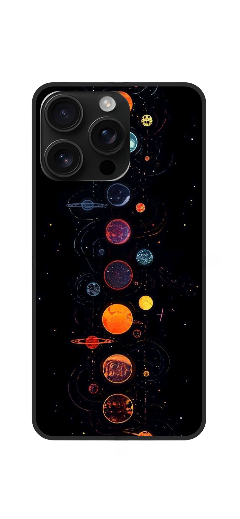Space Planet Printed Snap Case For Samsung Galaxy S22 - POD