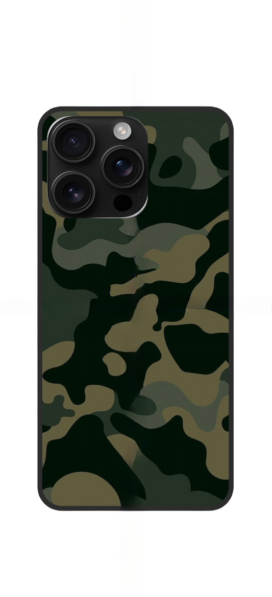 Cameo Green Printed Snap Case For Oppo A32 (4G) / A53 / A53s - POD