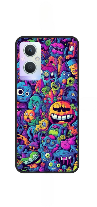 Graffiti Art Printed Snap Case For Samsung Galaxy A55 (5G) - POD