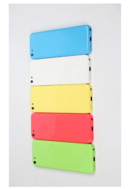 No Logo Rear battery housing for iPhone 5c Orange