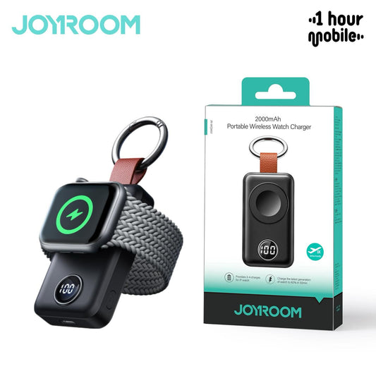Joyroom JR-WQW01 2000mAh Portable Watch Wireless Charger-Black