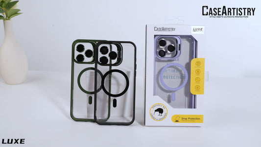Case Artistry Mag Shield Luxe With Lens Protector For iPhone 15 Pro