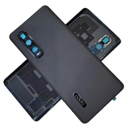 Replacement Back Glass For Oppo Find X2 Pro Black