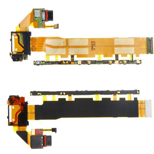 Replacement Power Button & Charging Port Flex For Sony Z3+ / Sony Z4