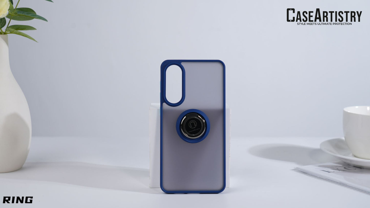Case Artistry Tough Armor Ring Case For OPPO A5 5G 2025