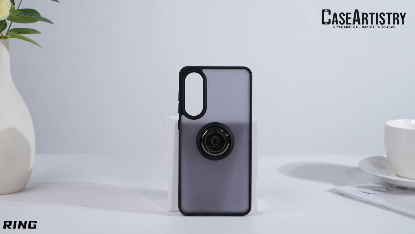 Case Artistry Tough Armor Ring Case For OPPO A5 5G 2025