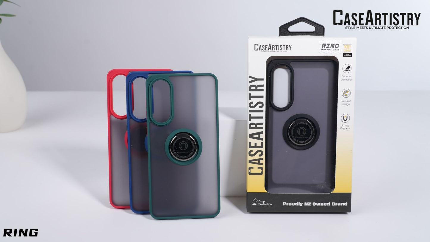 Case Artistry Tough Armor Ring Case For OPPO A5 PRO 5G 2025