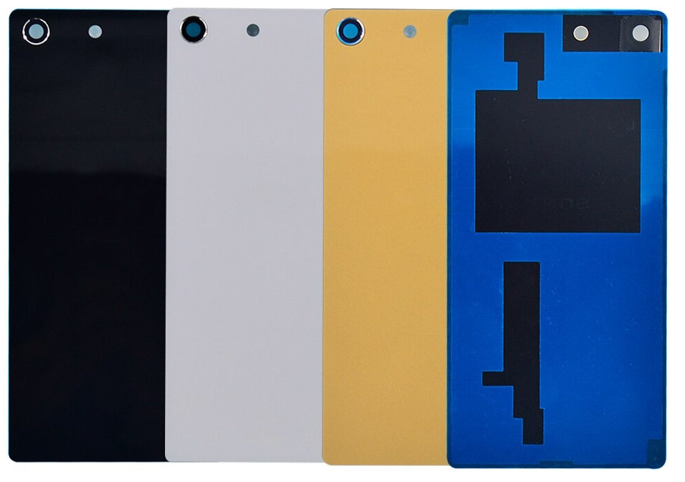 Replacement Back Battery Glass SONY M5 Gold