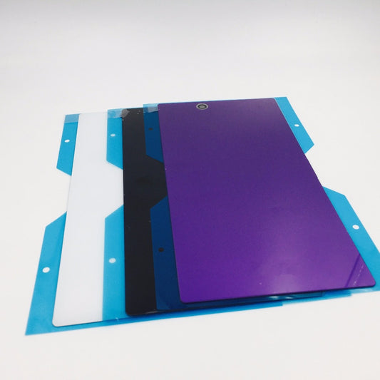 Replacement Back Battery Glass for SONY Z Purple