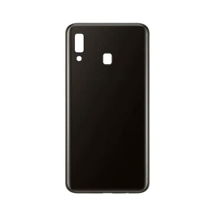 Replacement Back Glass For Samsung Galaxy A20 Black