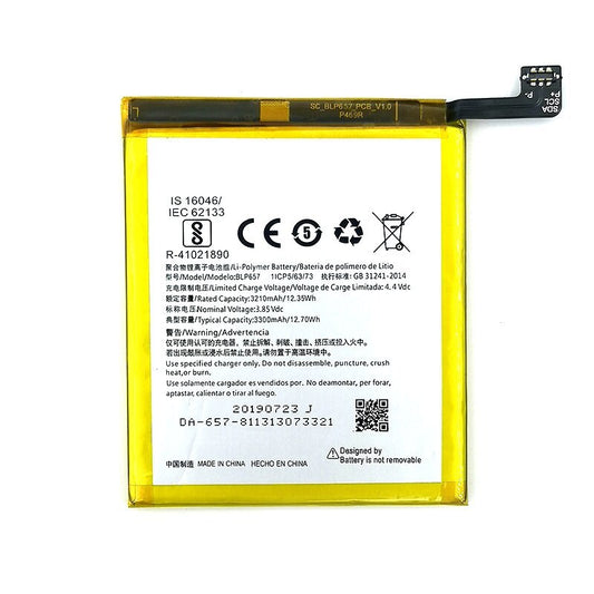 Replacement Battery For One Plus 6 / 1+ 6 BLP657