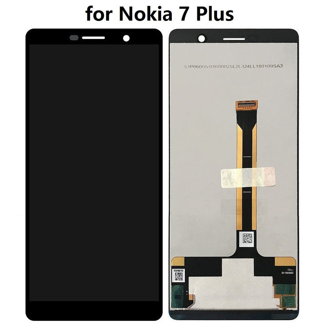 Replacement LCD screen Assembly for Nokia 7 Plus Black