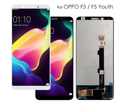 Replacement Lcd Screen For Oppo A73 / A75 / F5 / F5 Youth Black