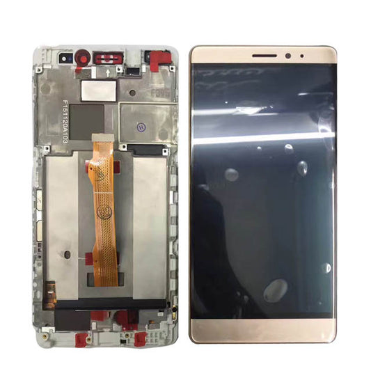 Replacement Lcd Screen Frame Assembly For Huawei Mate S Gold