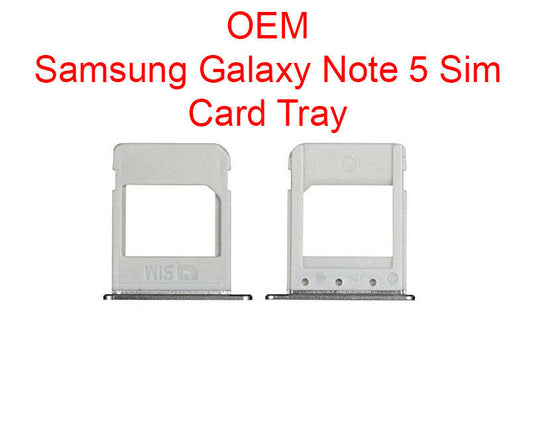 Replacement Sim Card Holder Slot Tray For Samsug Galaxy Note 5 Silver