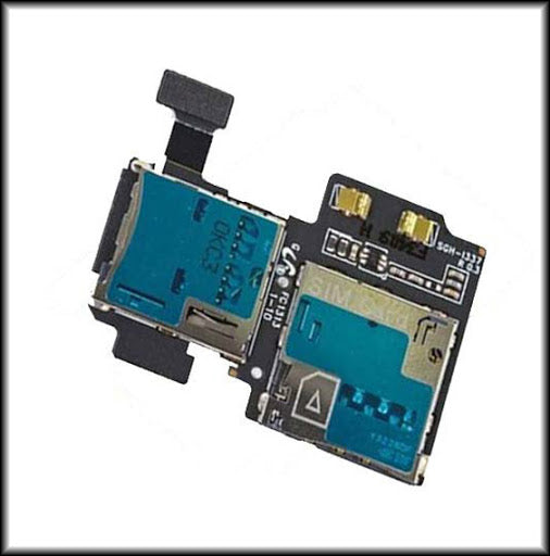 Replacement Sim & Microsd card slot For Samsung Galaxy Note 2 n7100