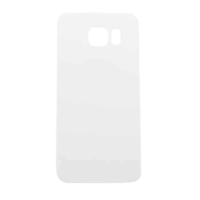 Replacement Back Glass For Galaxy S6 Edge White