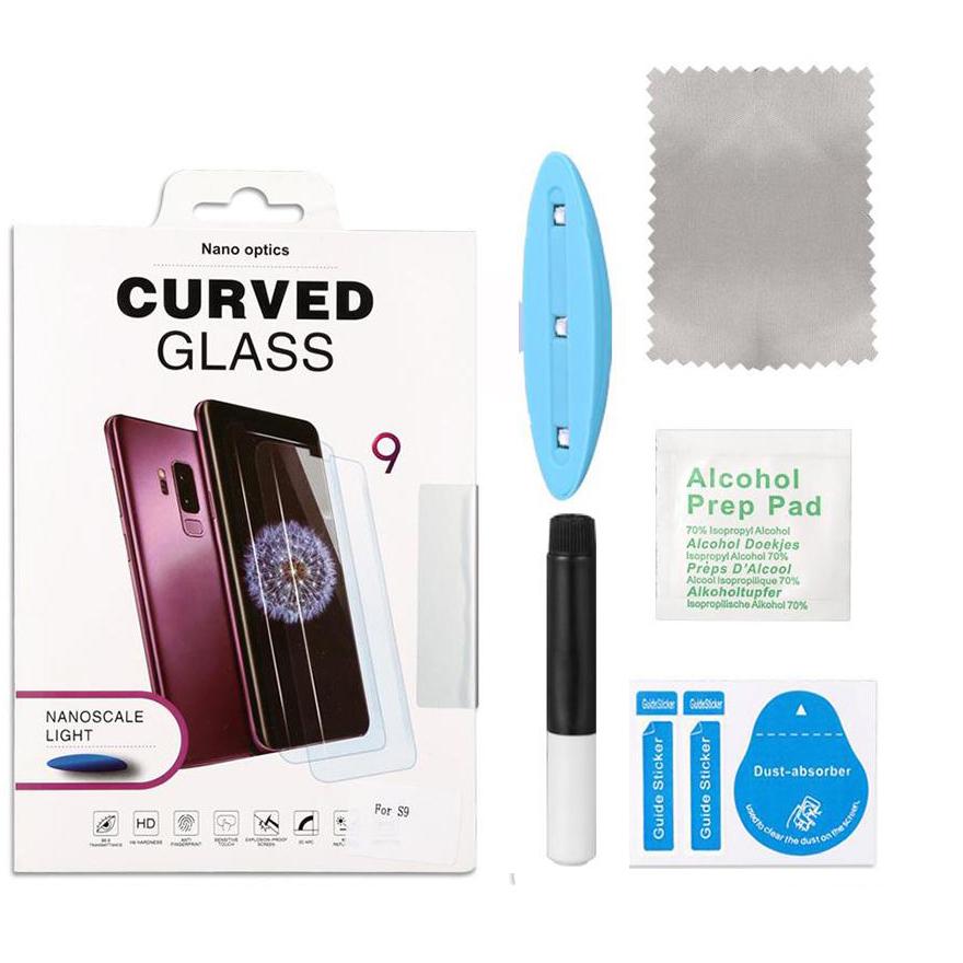 UV Glue Full Cover Premium Tempered Glass For Samsung Galaxu S21 Plus