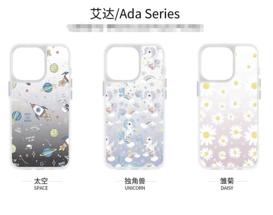 Raigor Inverse Ada Series Protective Case For iPhone 14 Blue