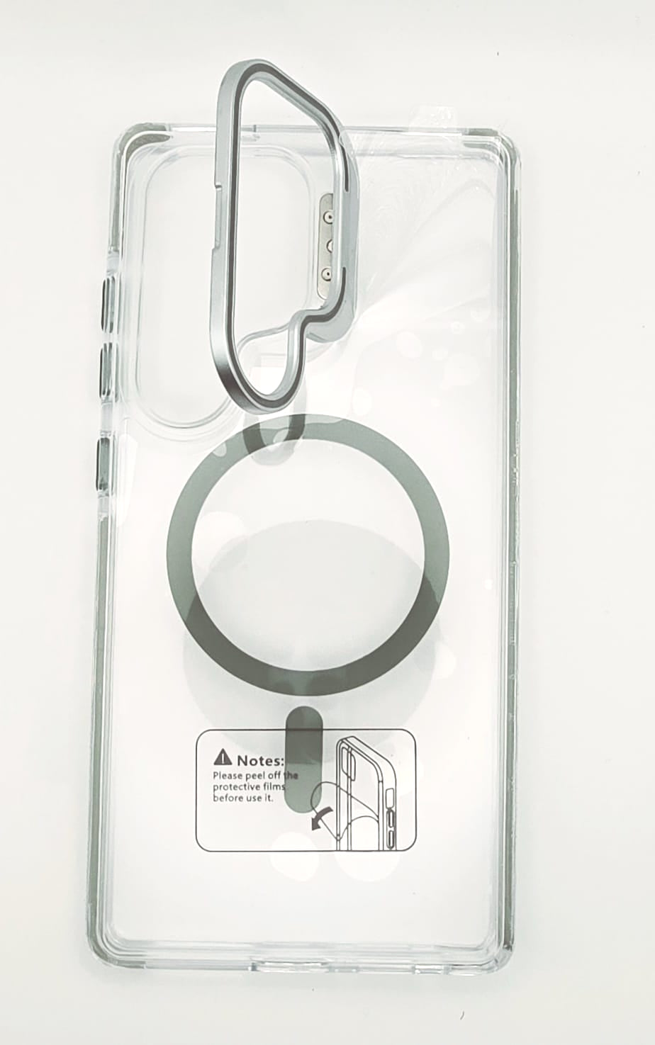Case Artistry Magsafe Cam Ring Rhino Case For iPhone 15 Pro Clear