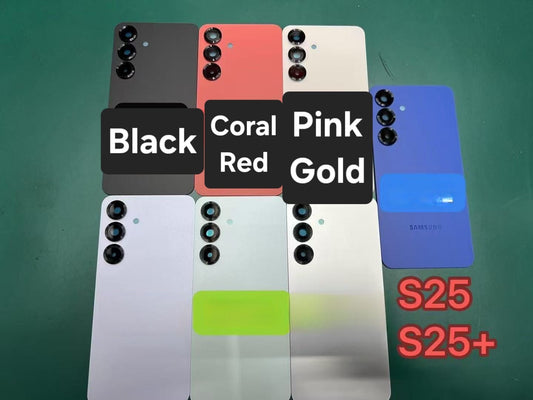 Replacement Back Glass For Samsung Galaxy S25 Coral Red