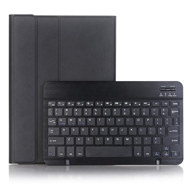 Detachable Bluetooth Keyboard Case With Pencil Holder For iPad Air 1 / 5th / 6th / Pro 9.7 Black