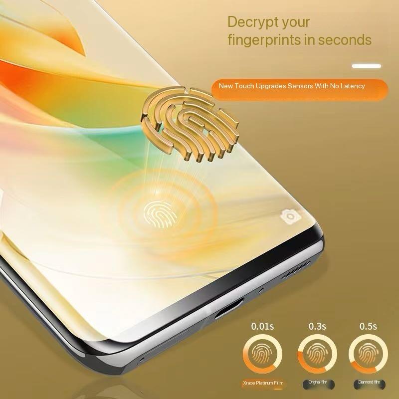 5D Full Cover 9H Tempered Glass For Oppo Find X5 Pro / OnePlus 10 Pro