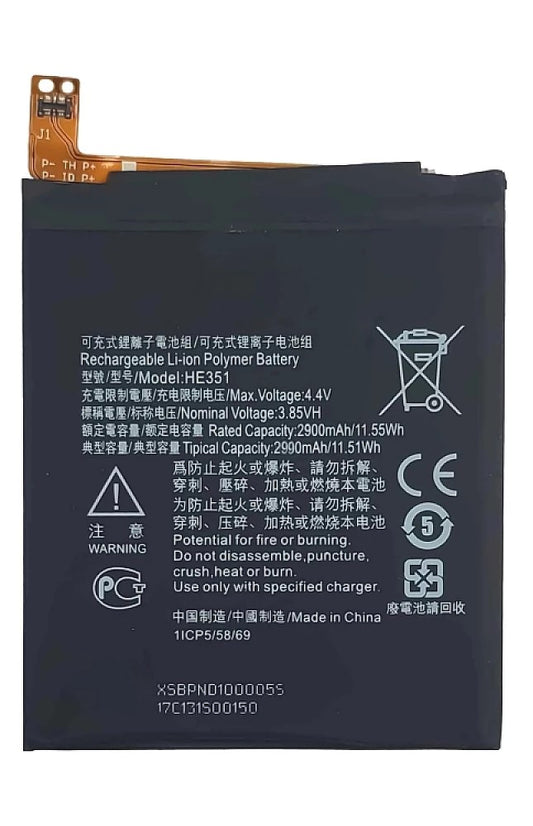Replacement Battery HE351 For Nokia 3.1 2900MAH