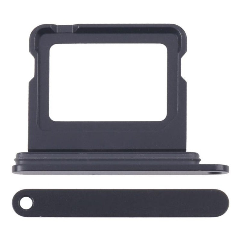 Replacement Sim Card Tray For iPhone 16 / 16 Plus Black