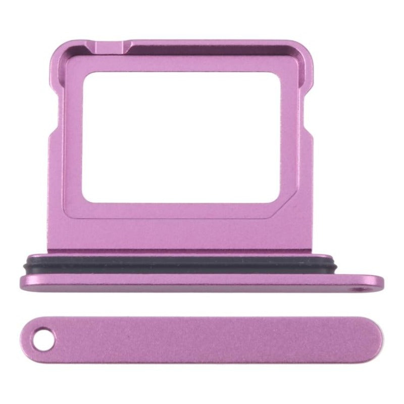 Replacement Sim Card Tray For iPhone 16 / 16 Plus Pink