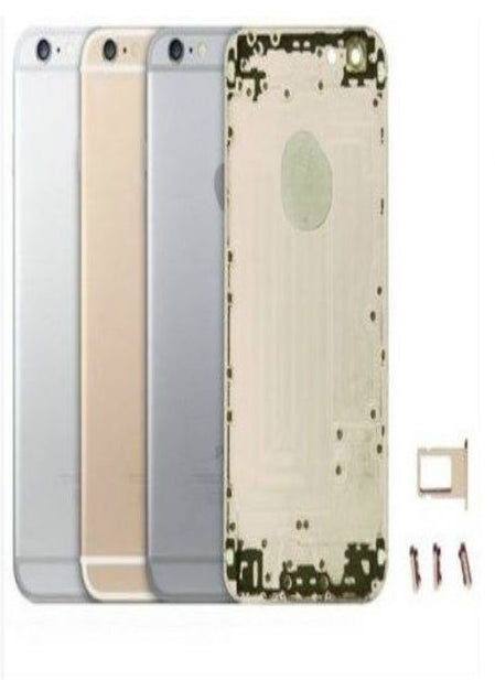 No Logo Back housing for iPhone 6 plus 5.5" Silver